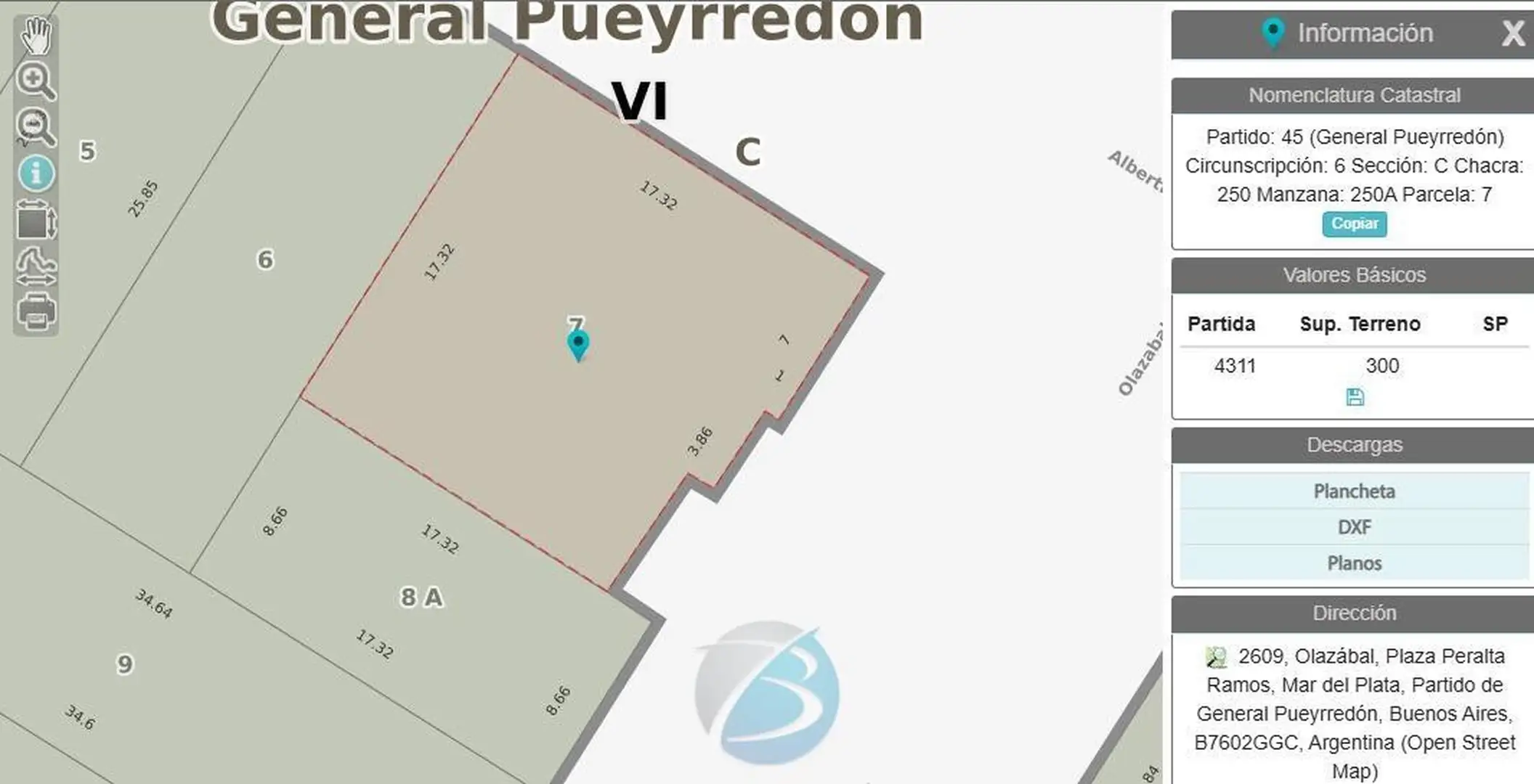 Lote con construcción a demoler