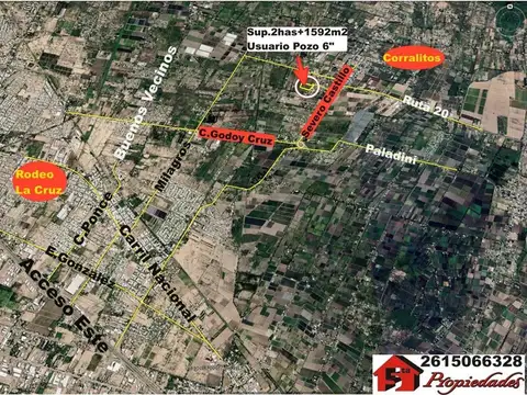 Terreno en Venta de 21592,0 m2