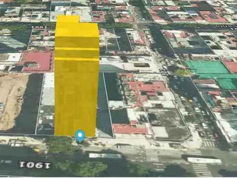 Doble Frente sobre Av.Corrientes. Lote: 6.786 m² Construible