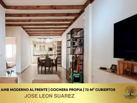 Ph de 3 ambientes y coches. toma perm.2 ambtes. Jose Leon Suarez