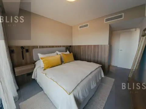 Departamento 2 ambientes con 2 baños