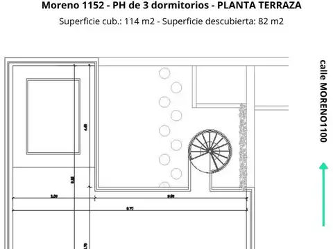 Depto Tipo Casa en Venta al Noreste