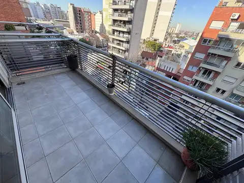 Departamento 2 ambientes con 2 baños