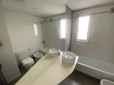 Departamento 2 ambientes con 2 baños
