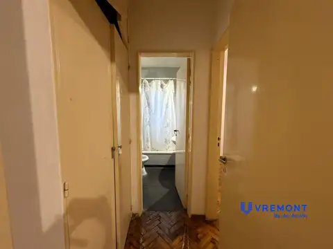 Departamento 2 ambientes con 1 baño
