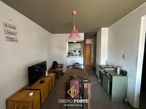 Departamento 2 ambientes con 1 baño