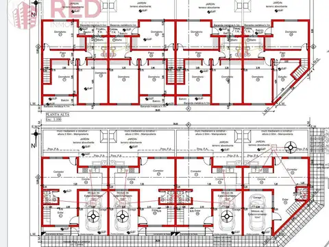 Terreno en Venta 12  mts Fondo