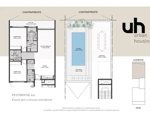 Departamento en Venta de 2 dormitorios