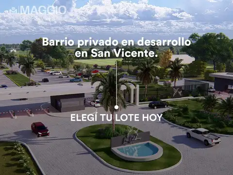 Terreno en Venta en Countries y Barrios Cerrados en San Vicente, USD 39.900