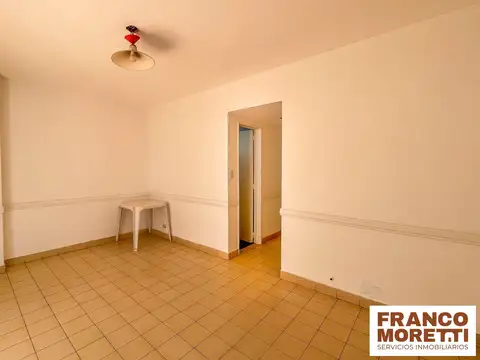 Departamento 2 ambientes con 1 baño