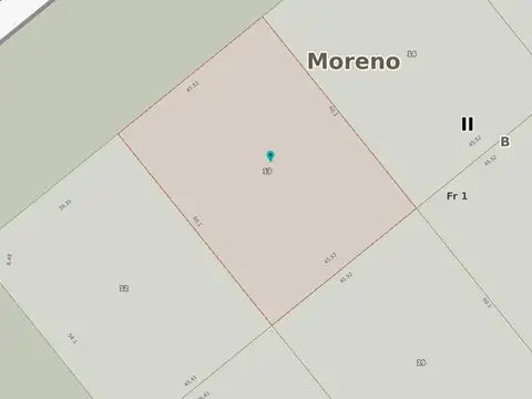 Terreno en Venta 46  mts Frente