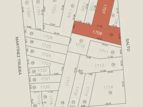 VENTA TERRENOS EN PALERMO DOS PADRONES 