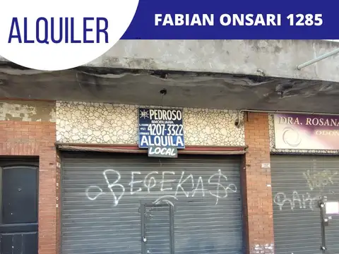 LOCAL COMERCIAL SOBRE ONSARI