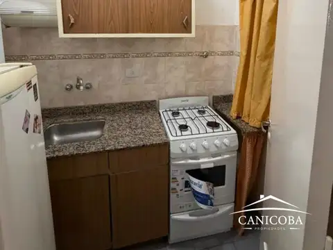Departamento 2 ambientes con 1 baño