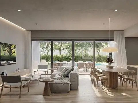 Casa 3 ambientes con 2 baños