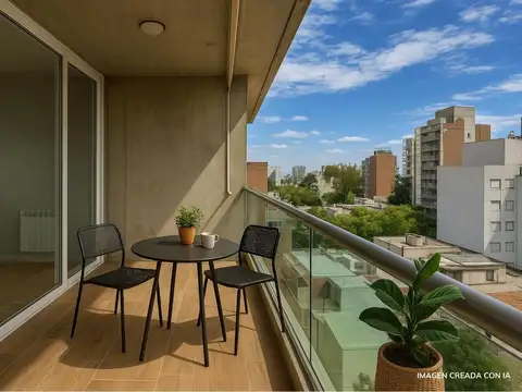 Venta - Departamento de 3 dormitorios en edificio Fundar Bruna con amenities en Barrio Abasto