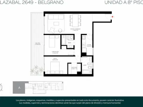Departamento en Venta de 2 dormitorios