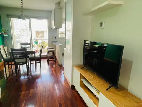 Departamento 2 ambientes con 1 baño