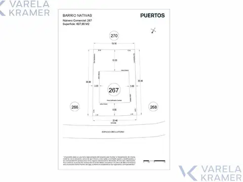 Terreno en Venta en Puertos - Barrio Nativas, USD 79.000