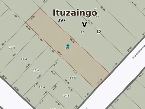 Terreno en Venta en Ituzaingo Norte, USD 200.000