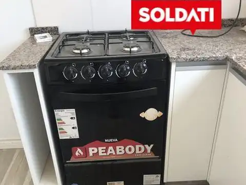 Departamento 2 ambientes con 1 baño