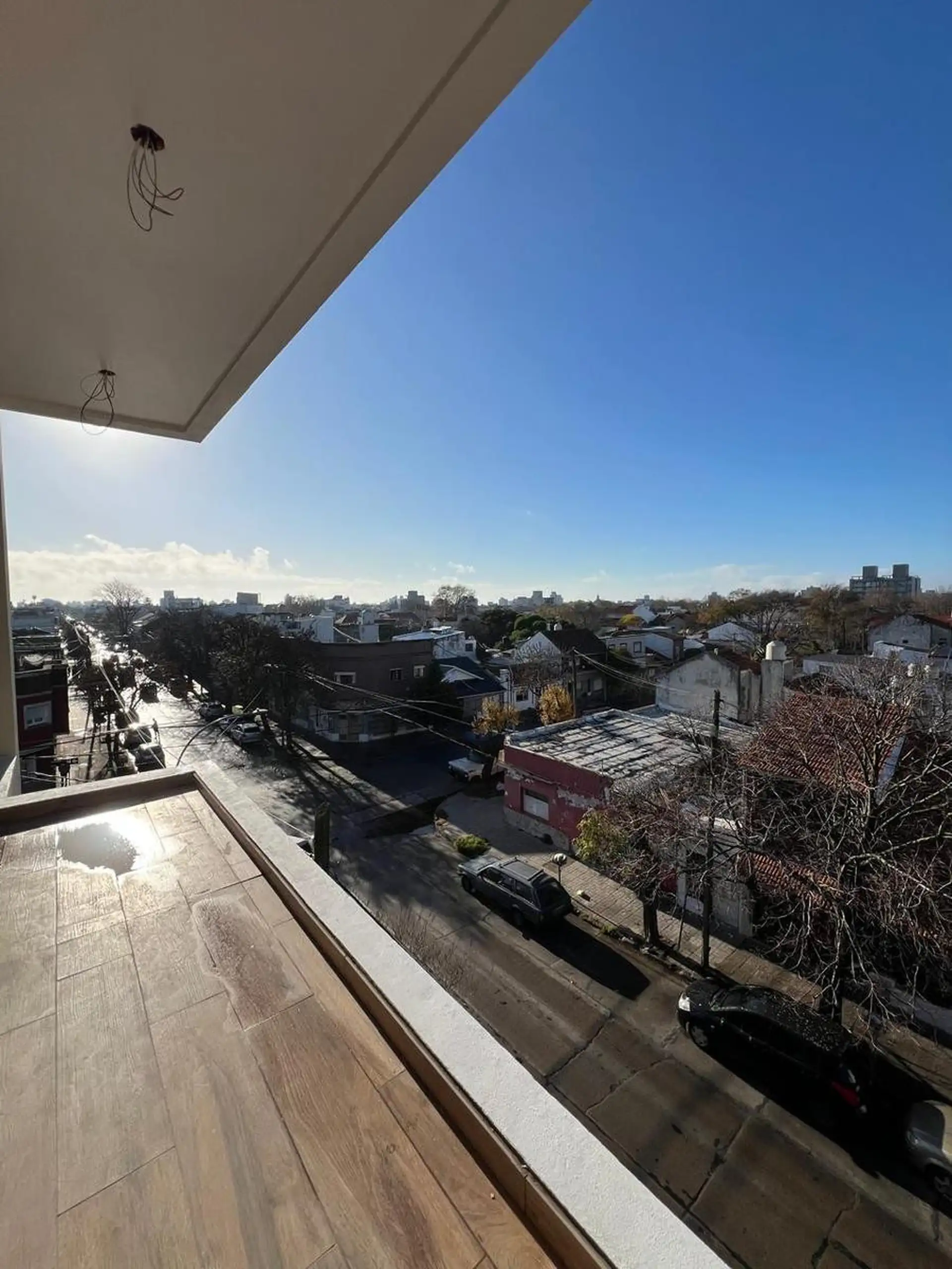 Depto 3 amb, 110m² con balcón y terraza — Pompeya