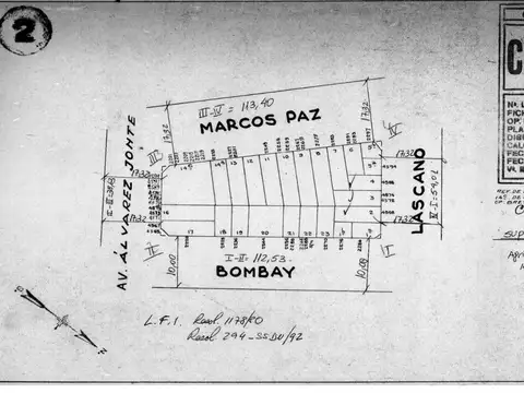 VENTA TERRENO EN MONTE CASTRO