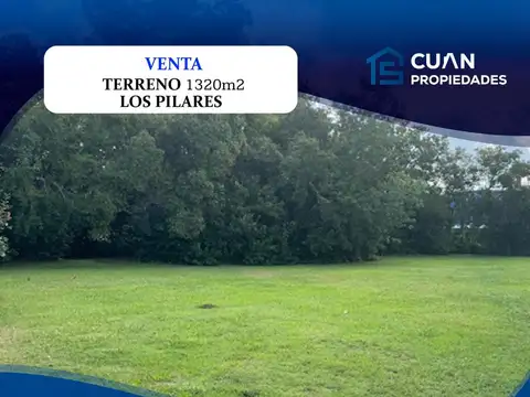 Lote en venta, Barrio Los Pilares CUAN PROPIEDADES