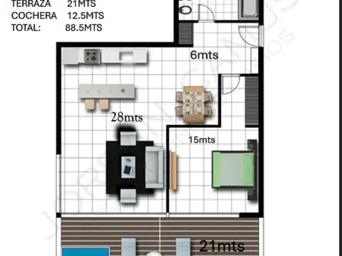 Av Del Mirador 500, Piso 2