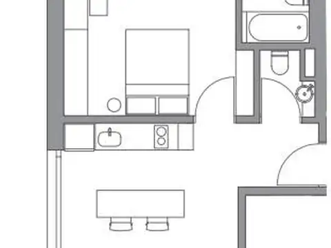 Departamento en Venta con 1 cocheras