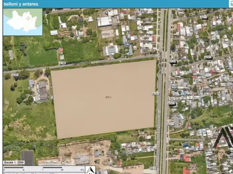 Terreno en Av Belloni de Montevideo (Triangulo logístico de Montevideo) 100