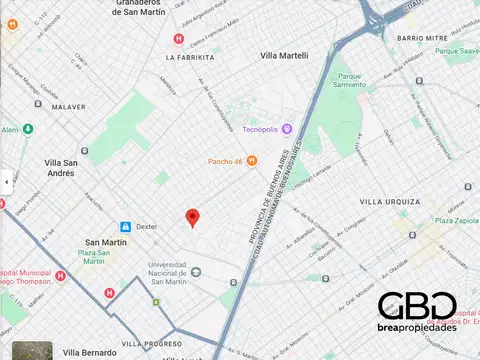 Terreno en Venta en Villa Maipu, USD 440.000