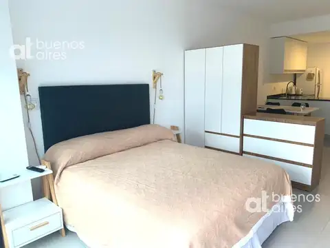Monoambiente con balcón en alquiler temporario en Palermo Hollywood