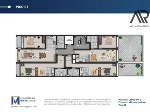 Departamento en Venta en Cordon , USD 90.120