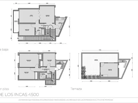 Depto Tipo Casa en Venta de 3 dormitorios