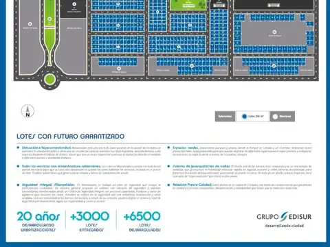 Terreno en Venta de 250,0 m2