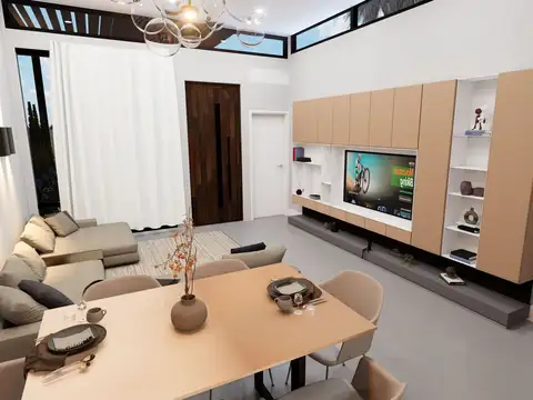 Casa 4 ambientes con 2 baños