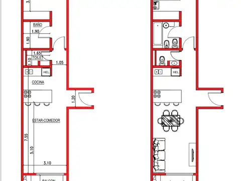 Departamento en Venta en Mataderos, USD 115.000