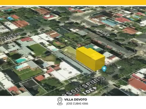 V.DEVOTO RESIDENCIAL VENTA DE LOTE 8.66X41