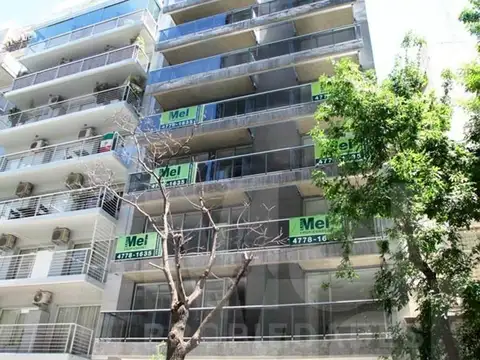 2 Ambientes| Dormitorio suite-balcón| Alquiler Belgrano