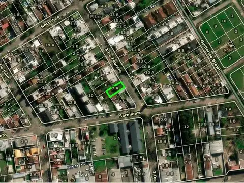 Terreno en Venta 10  mts Frente