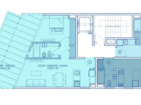 Departamento en Venta de 1 dormitorio