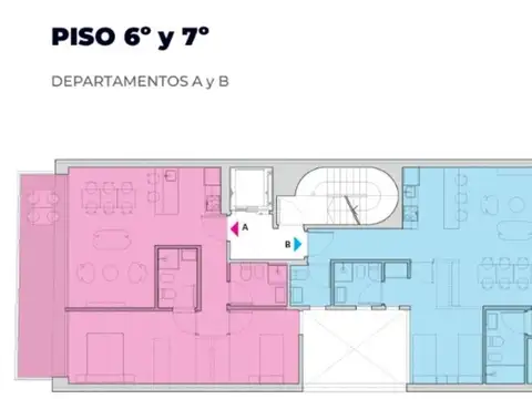 Departamento 3 ambientes con 1 baño