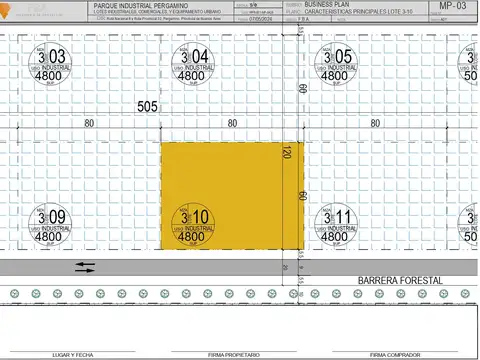 Terreno en Venta en Pergamino, USD 288.000