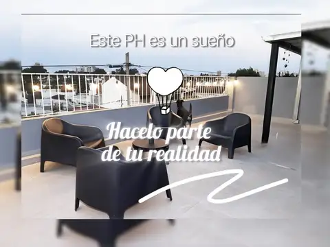 VENTA PH AL FRENTE TERRAZA GARAGE Y BALCON HAEDO
