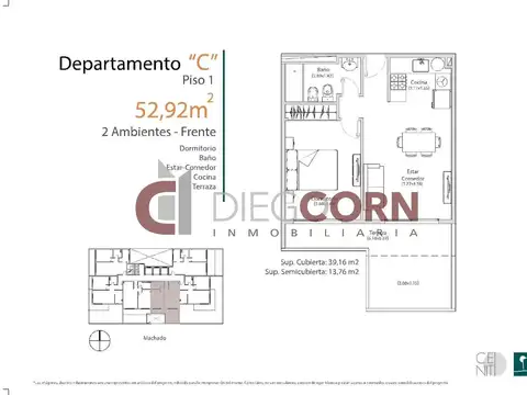 Departamento en Venta Apto profesional