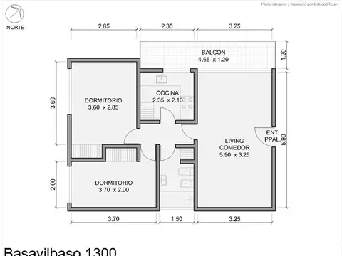 Departamento en Alquiler 53 años