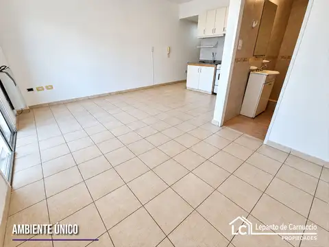 Departamento Monoambiente con 1 baño