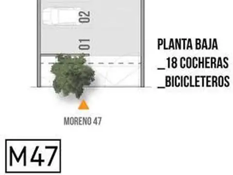 Departamento 3 ambientes con 2 baños