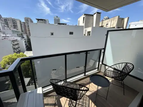 MONOAMBIENTE AMOBLADO A ESTRENAR | BALCÓN + FULL AMENITIES | SUBTE D